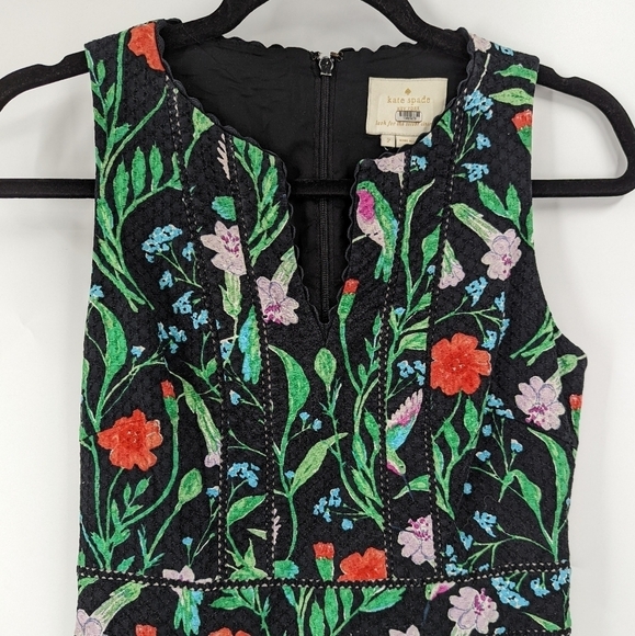 *Sold*KATE SPADE Sleeveless Floral Dress - Picture 2 of 10